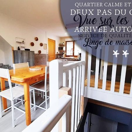 ⁂⁂Duplex Cledicihome Renovated! Quiet Area // 2 Steps From The Center / Private Parking⁂⁂ Gérardmer Exterior foto